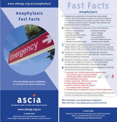 Anaphylaxis