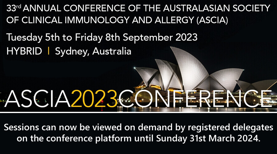 ASCIA 2023 Conference