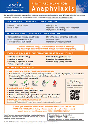 Anaphylaxis