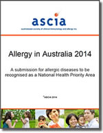 Allergy in Australia 2014